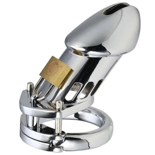 Sexual World Master Male Chastity Klasik Metal Penis Kilidi 40 mm