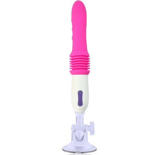 Sexual World Vibes Yönü Ayarlanabilir İleri Geri Hareketli Thrusting Vibratör-Pink
