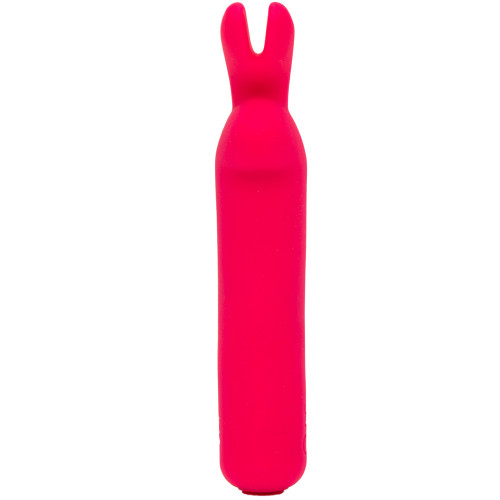 Happy Rabbit Rechargeable Rabbit Bullet Vibrator-Red