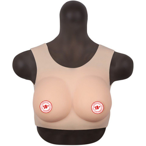 Sexual World Body Crossdresser Askılı Silikon Giyilebilir Göğüs Cup D